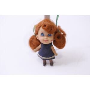 1960s, Liddle Kiddles, Trikey Triddle, Doll, Blue Dress, Mattel, ~ 250929-WH 765